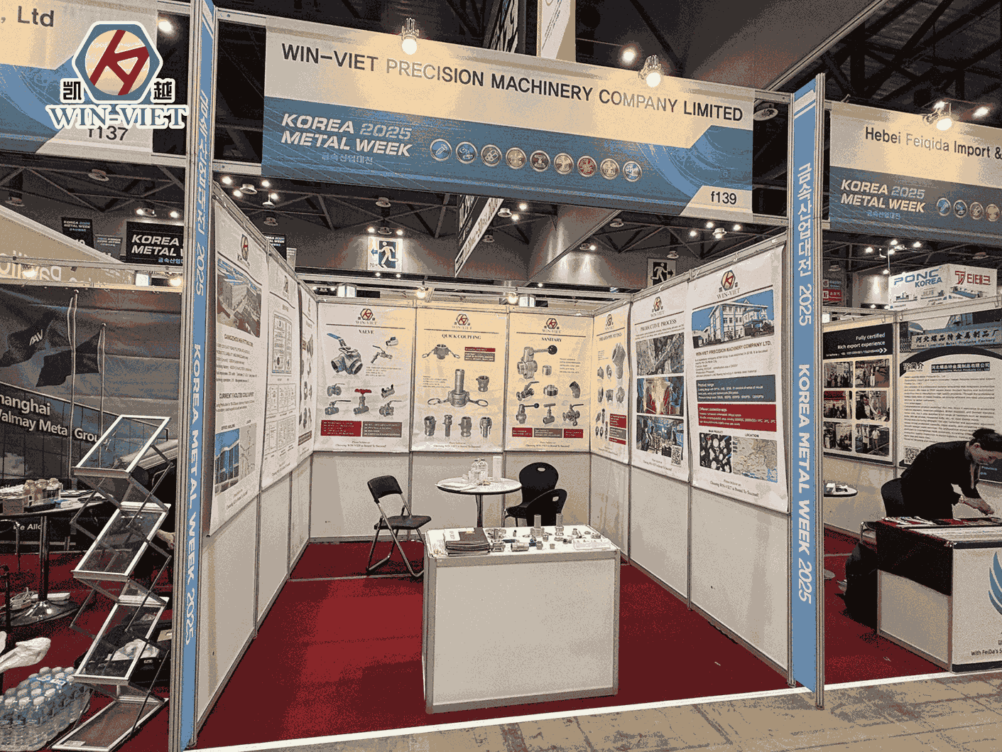 WIN-VIET-booth-Korea-Metal-Week WIN-VIET-booth-Korea-Metal-Week